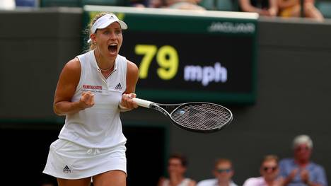 Angelique Kerber trifft im Halbfinale von Wimbledon auf Jelena Ostapenko