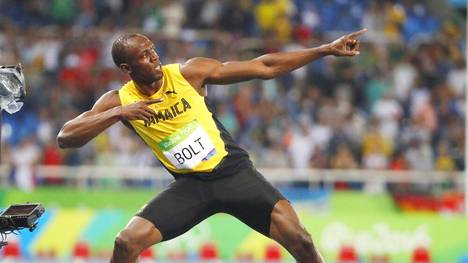 Usain Bolt hält den Weltrekord über 100 und 200 Meter