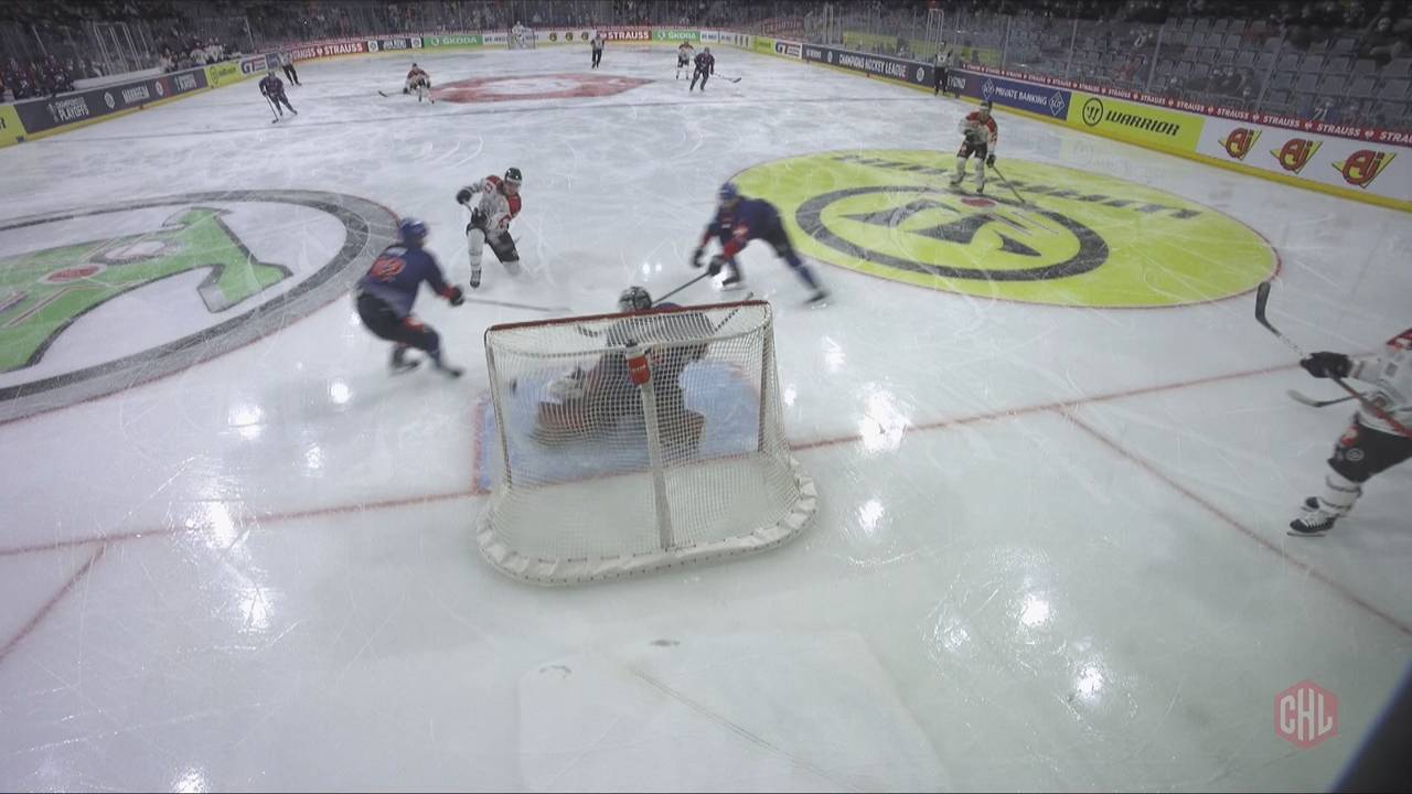 CHL: Adler Mannheim - Frölunda Göteborg (1:10)