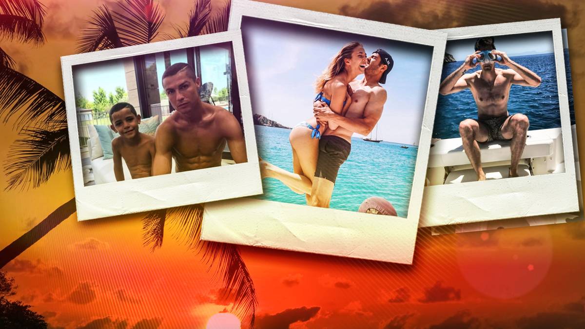 Für viele Spieler ist die Sommerpause schon vorbei und sie schwitzen bereits in der Saisonvorbereitung. Einige Nationalspieler genießen aber noch die freie Zeit. SPORT1 zeigt die Fußballer im Urlaub