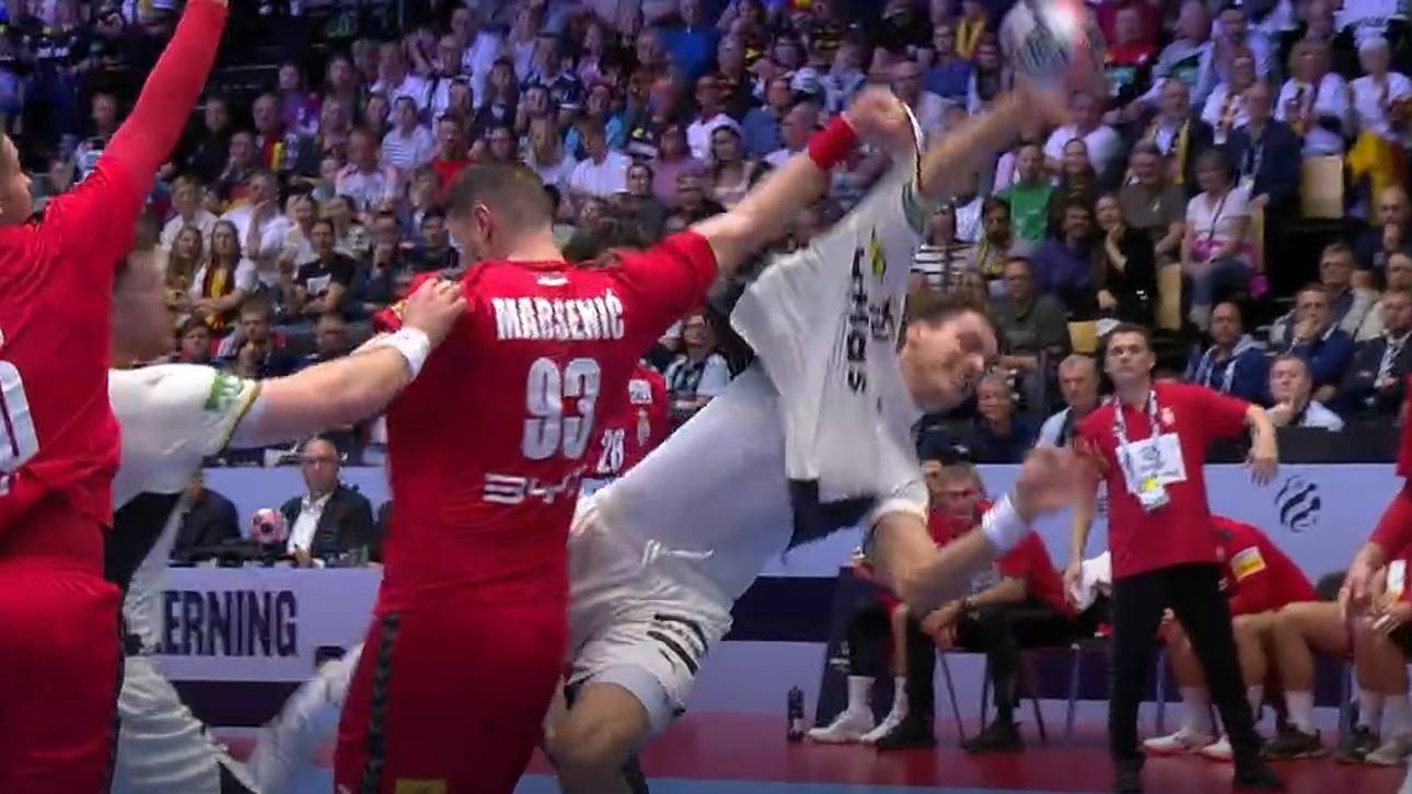 Mijajlo Marsenic foulte Julian Köster in dieser Situation hart