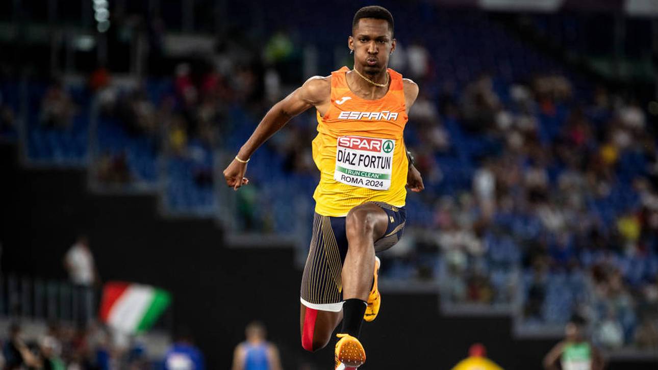 Jordan Diaz gewann das Dreisprung-Finale