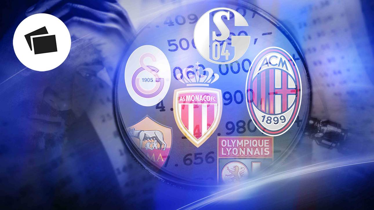 Das sind die Schulden-Klubs Europas