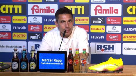 Holstein Kiel ist aus der Bundesliga abgestiegen. Trainer Marcel Rapp ist trotzdem stolz.