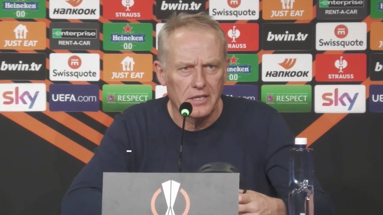 Europa League: Freiburg-Trainer Christian Streich fordert Mut von Spielern