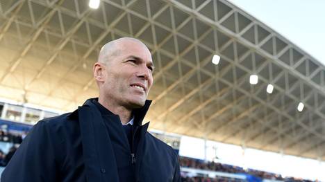 Kann im Supercopa-Finale 2020 seinen zehnten Titel mit Real Madrid gewinnen: Zinedine Zidane