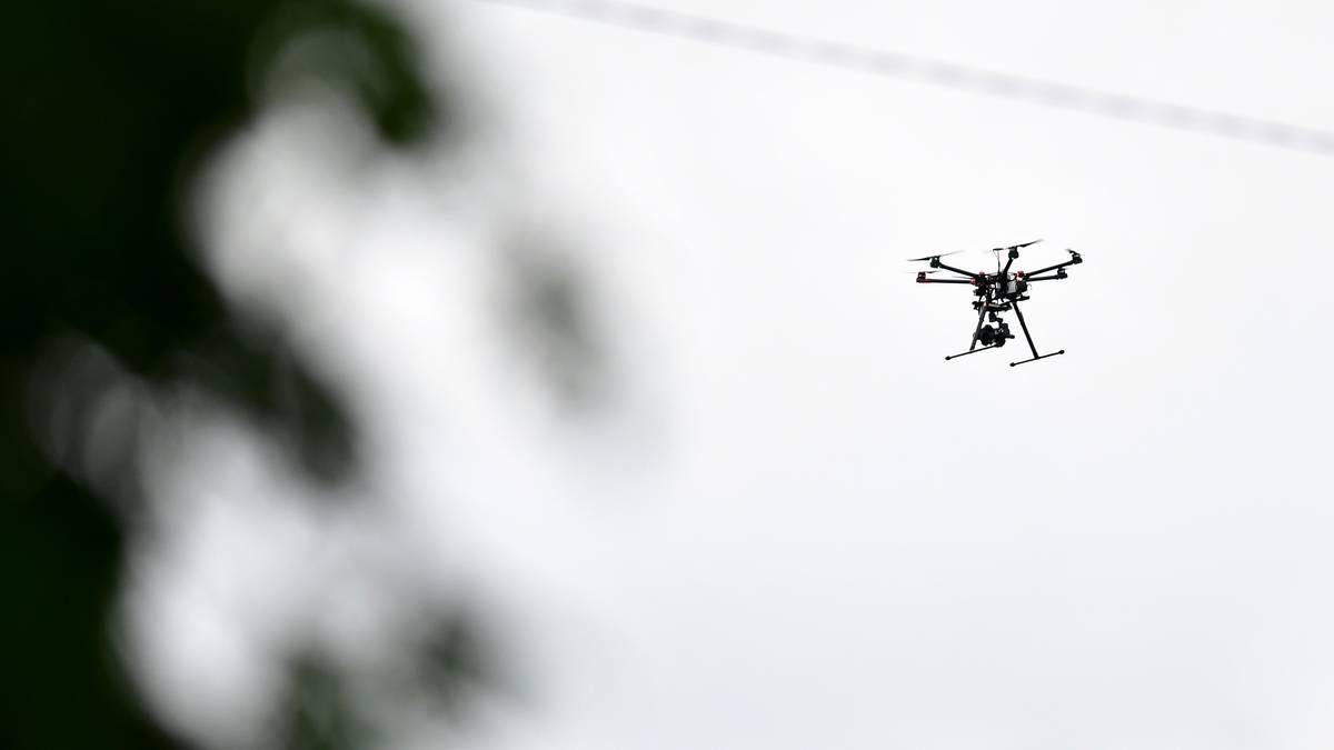 Drohne sorgt für Spielunterbrechung
