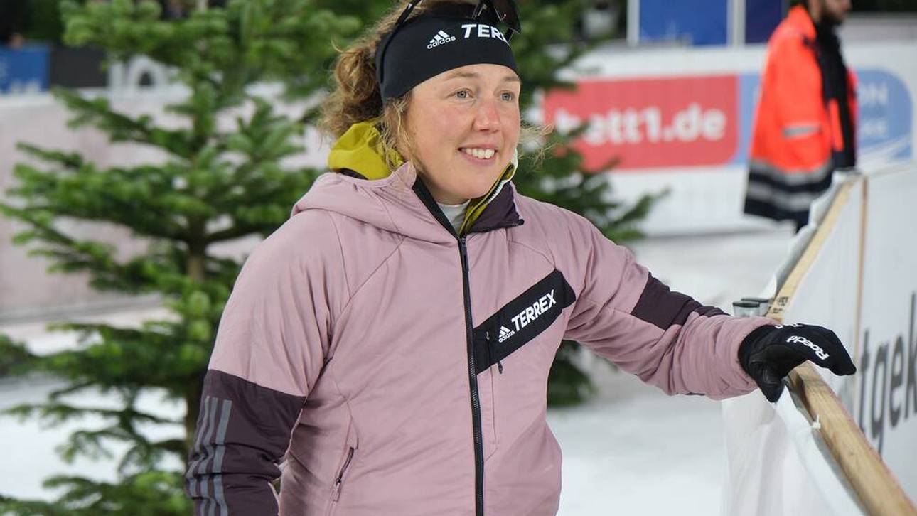 Dahlmeier stürmt auf den Gipfel