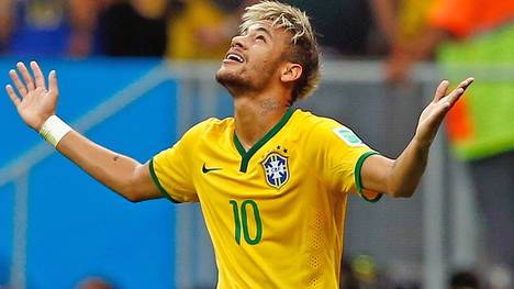 Neymar debütierte 2010 für das brasilianische Nationalteam