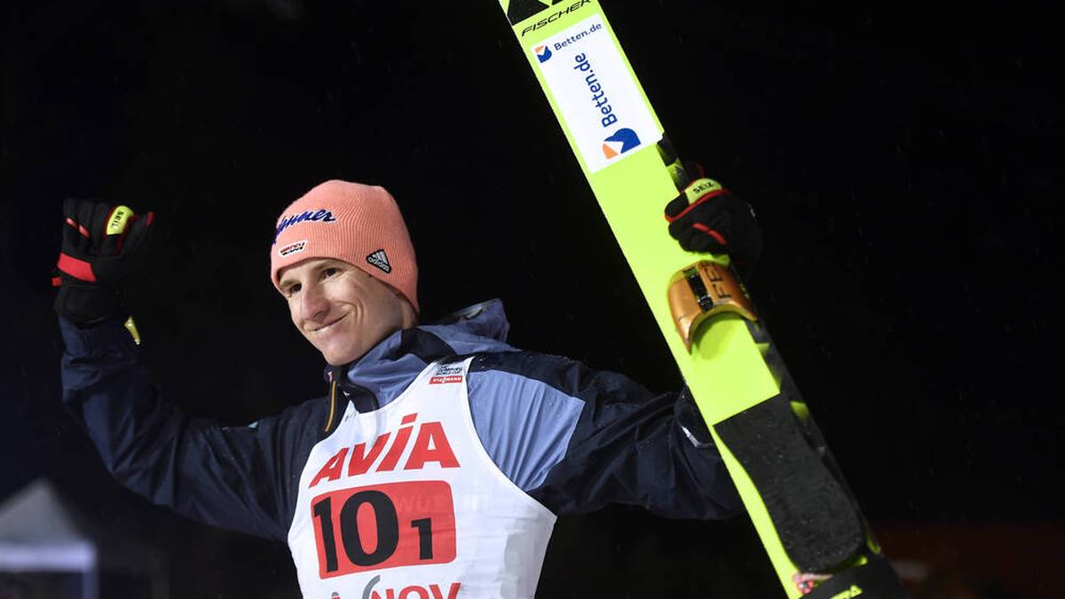 TEAM-WETTBEWERB HERREN: Die deutschen Adler sind im Team-Wettbewerb immer für eine Medaille gut. Den letzten Wettkampf vor der WM konnten Andreas Wellinger und Karl Geiger (Bild) im neuen Super-Team-Modus für sich entscheiden. Nun soll bei der WM auch im klassischen Team-Wettbewerb Edelmetall geholt werden