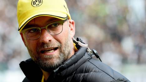 Jürgen Klopp als Trainer von Borussia Dortmund