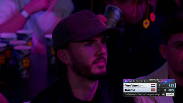 Premier-League-Star wird im Ally Pally ausgebuht