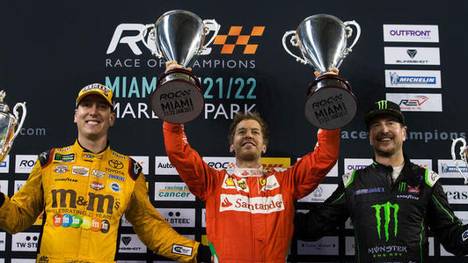 Sebastian Vettel jubelte als Solokämpfer für Team Deutschland beim RoC