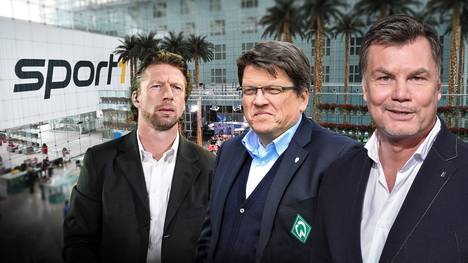 Steffen Freund und Hubertus Hess-Grunewaldsind sind im CHECK24 Doppelpass zu Gast