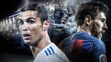 Cristiano Ronaldo gegen Lionel Messi - das große Duell im Clasico zwischen Real Madrid und dem FC Barcelona