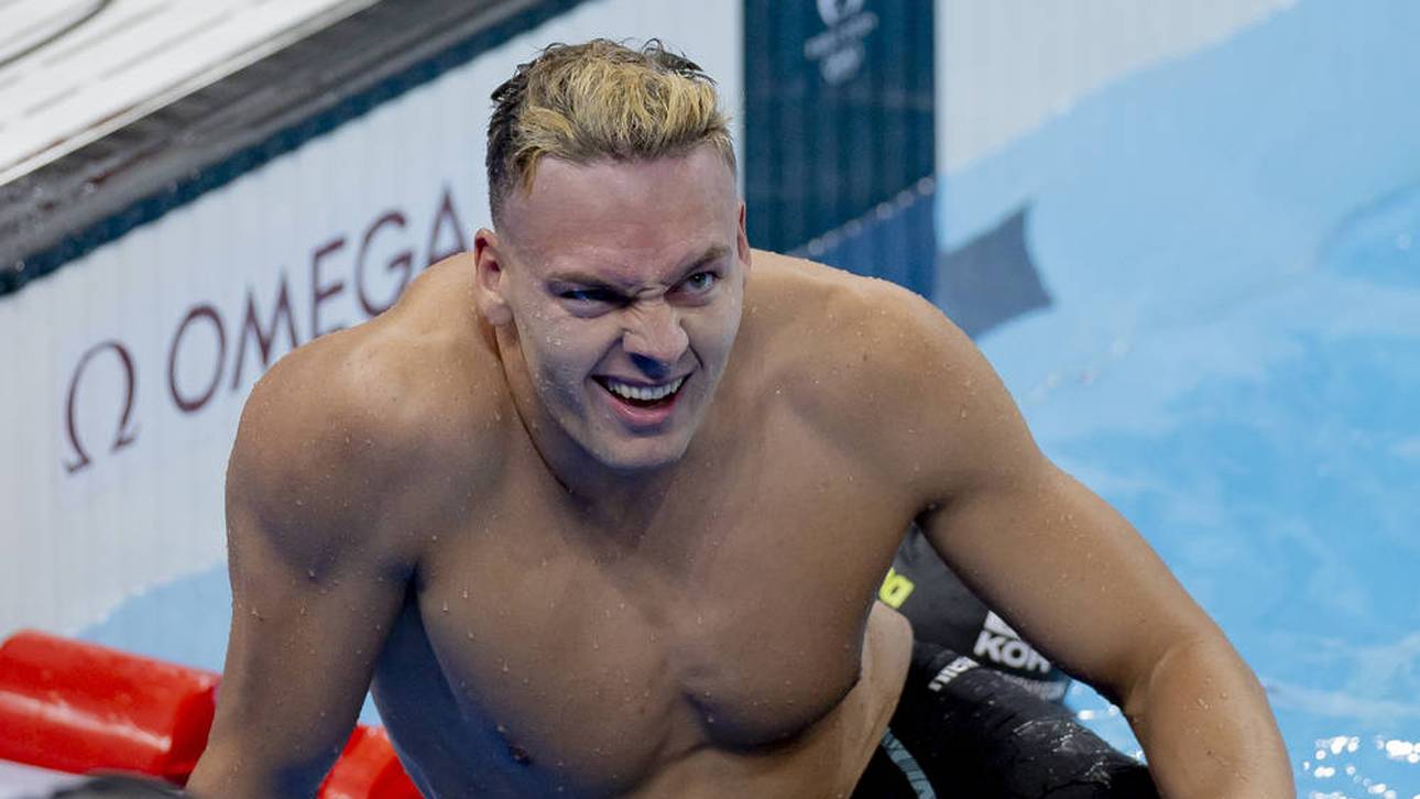 Deutscher Schwimmer historisch!