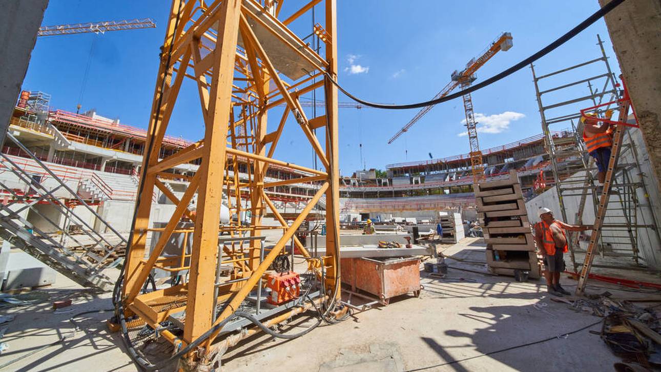 Brand in neuer Bayern-Arena