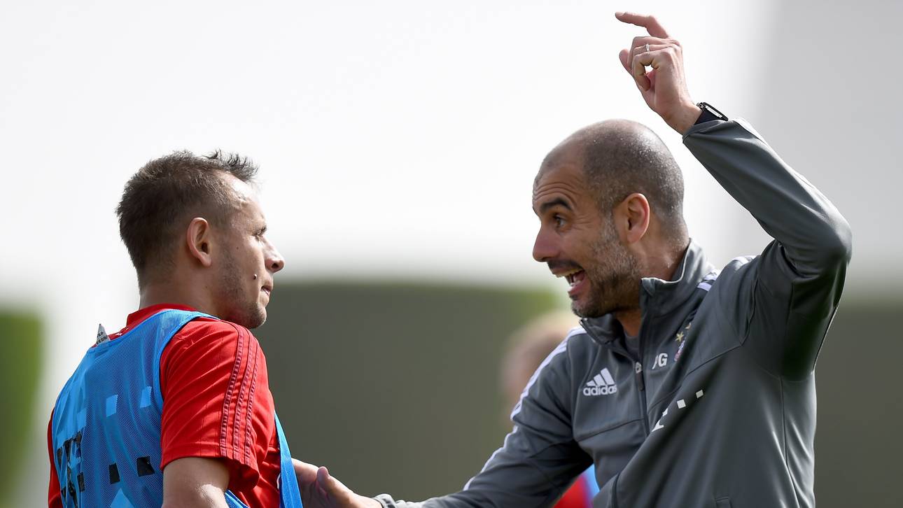 Rafinha zurück im Teamtraining