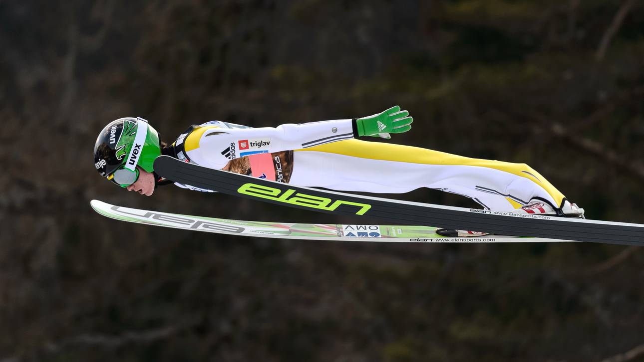 Peter Prevc-Skifliegen in Planica