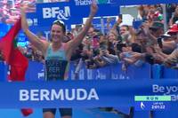 Laura Lindemann fightet sich beim WM-Rennen auf Bermuda auf den vierten Platz. Alle Aufmerksamkeit gilt der Olympiasiegerin Flora Duffy - bei den Männern verblüfft ein Ex-Weltmeister.