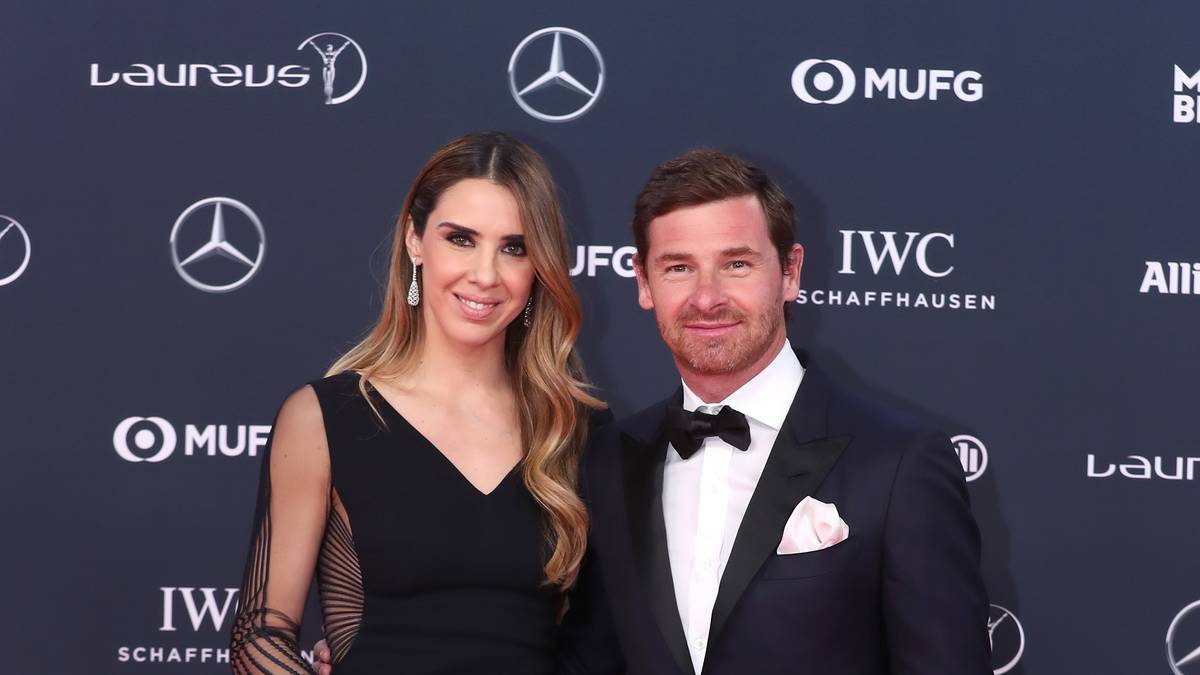 Fußball-Trainer Andre Villas-Boas und seine Frau Joana Maria Noronha de Ornelas Teixeira legen einen perfekten Auftritt hin