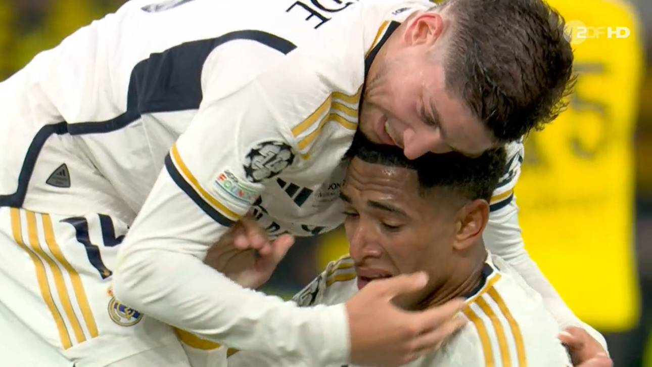 Schon nach dem 2:0 war Jude Bellingham den Tränen nahe