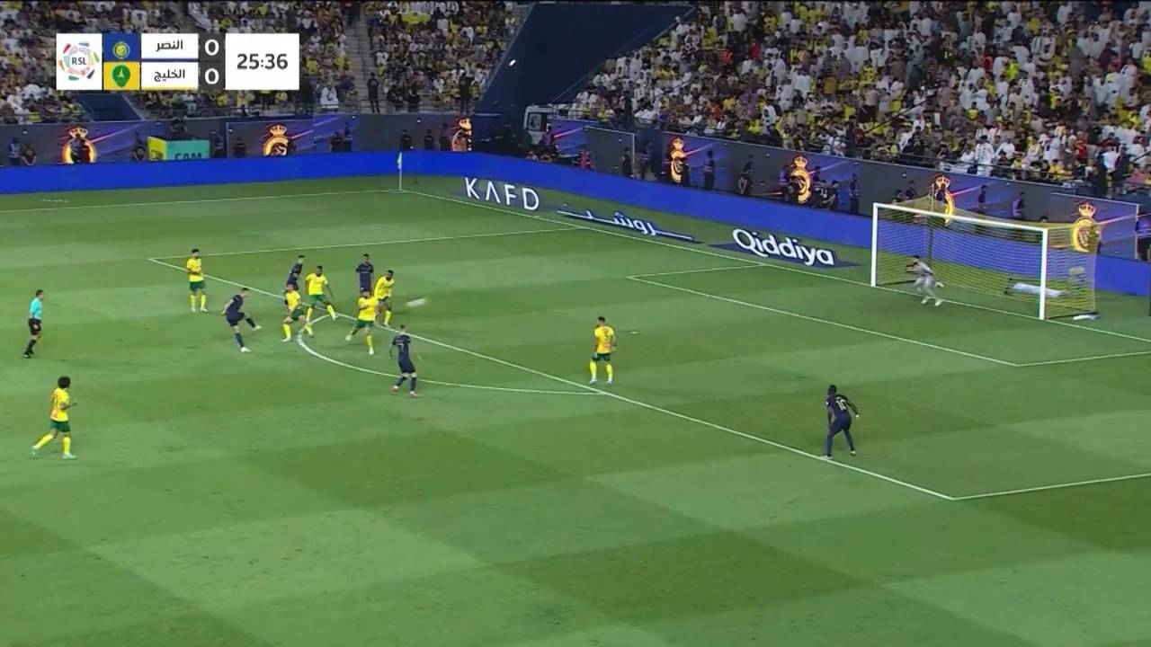 Al Nassr bezwingt Al Khaleej dank eines Traumtores von Cristiano Ronaldo