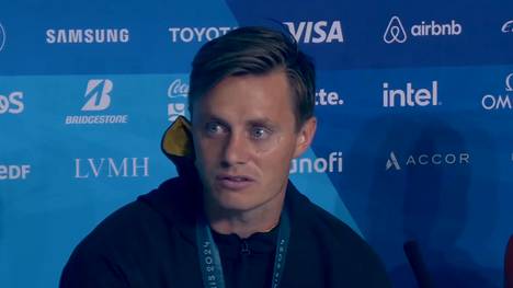 Nach dem entscheidenden Penalty jubelt der niederländische Hockey-Spieler Duco Telgenkamp provozierend in Richtung des deutschen Keepers. Nun reagiert Deutschlands Kapitän Mats Grambusch.