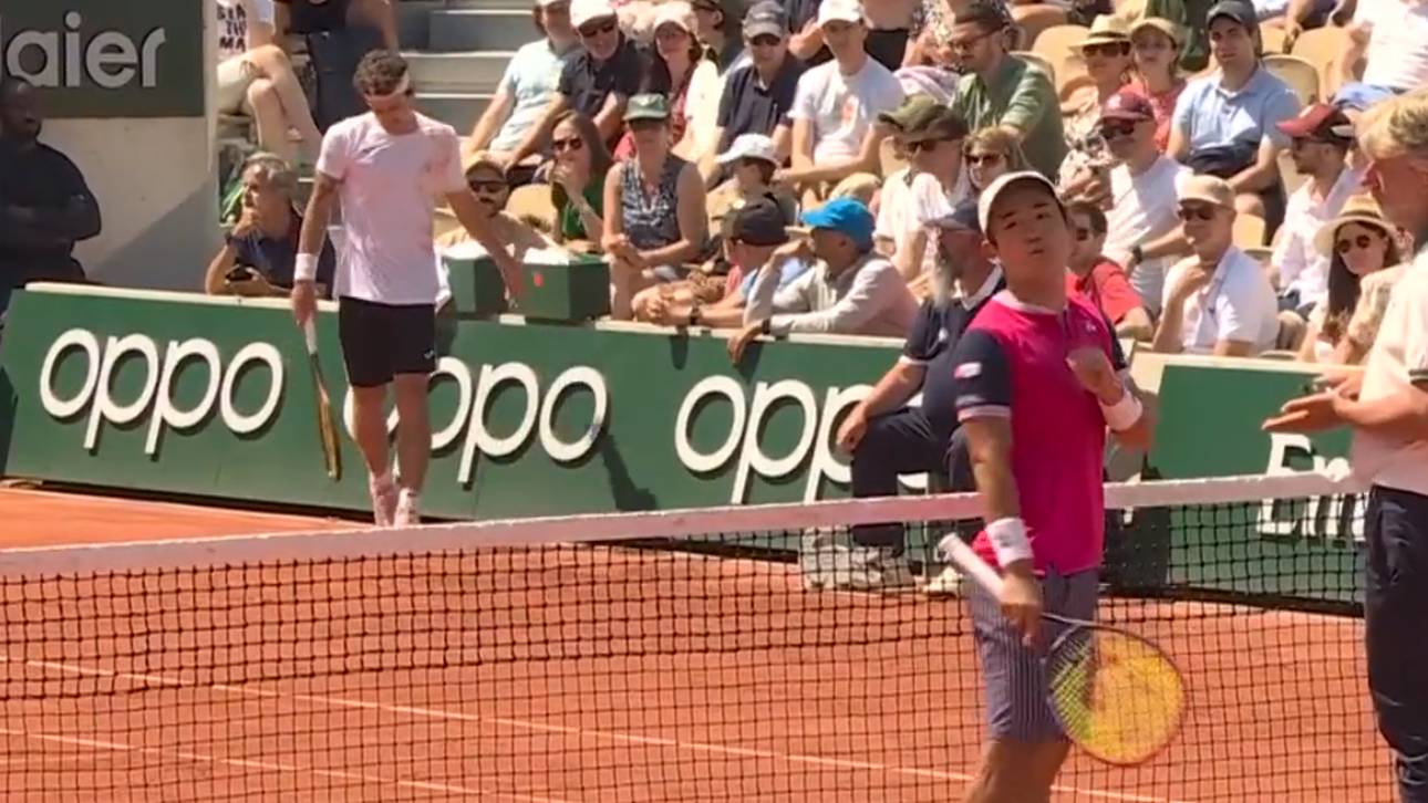 Bizarrer Eklat bei den French Open