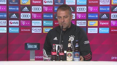 Die Verträge von Thiago und David Alaba beim FC Bayern laufen aus. Trainer Hansi Flick schwärmt von den Beiden und hofft auf eine baldige Vertragsverlängerung.