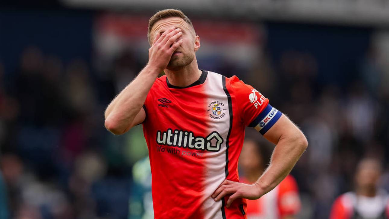 Jordan Clark steigt mit Luton Town ab