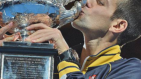 Novak Djokovic gewann 2014 die Australien Open