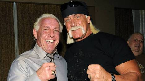 Hulk Hogan (r.) und Ric Flair wollten es 2009 nochmal wissen