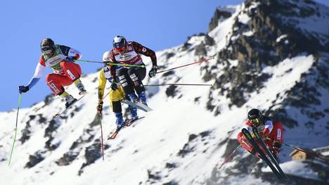 Skicrosser um Wilmsmann (m.) für WM-Rennen qualifiziert