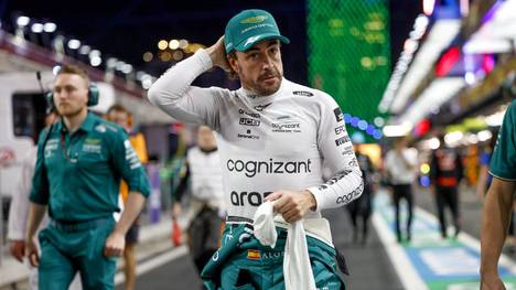 Fernando Alonso verlor zwischenzeitlich seinen Platz auf dem Formel-1-Podium