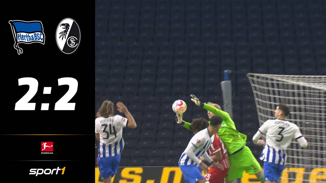 Hertha verpasst Sieg gegen Freiburg