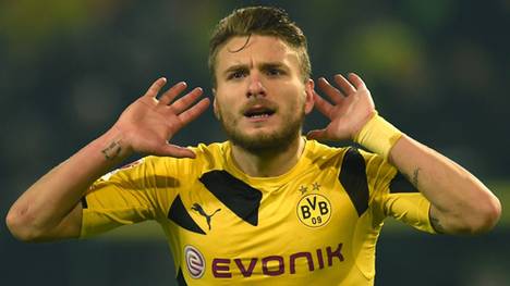 Ciro Immobile-Borussia Dortmund-Jubel