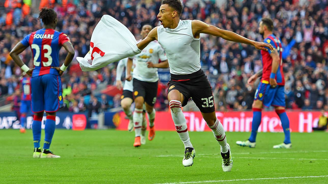 Lingard hämmert ManUnited zum Titel