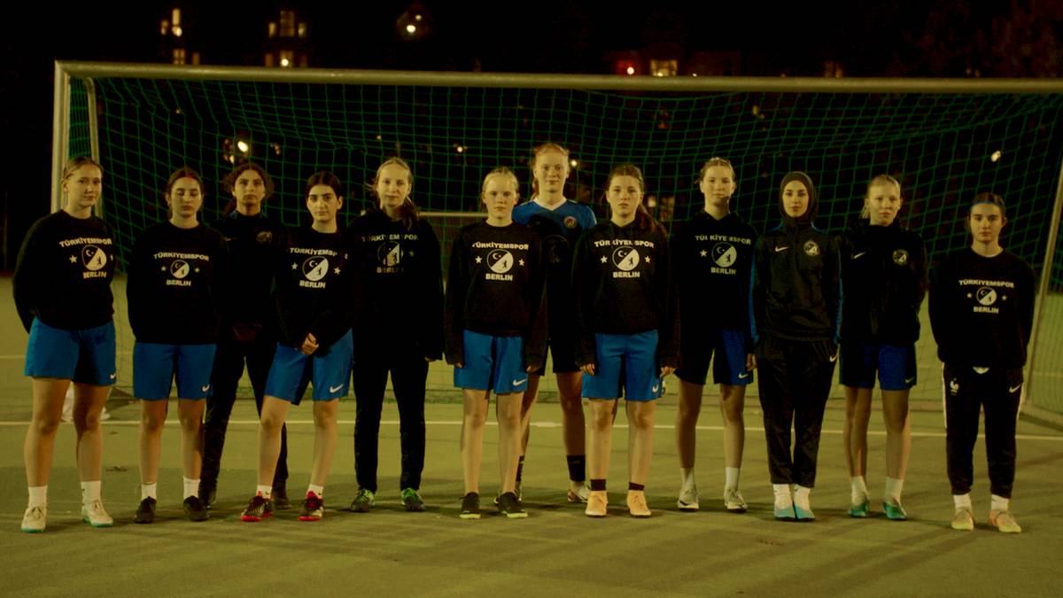 Mädchen-Team des FC Türkiyemspor Berlin
