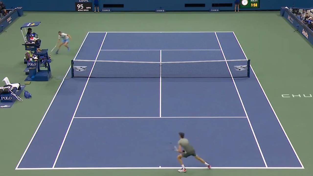Drama im US-Open-Halbfinale