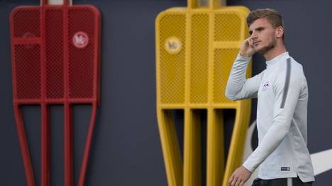 Timo Werner steht beim Spiel in Köln nicht im Leipziger Kader