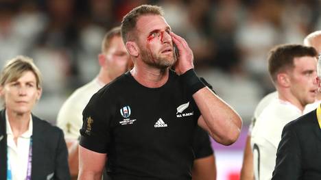 Kieran Read verpasste mit den All Blacks aus Neuseeland das Finale der Rugby-WM