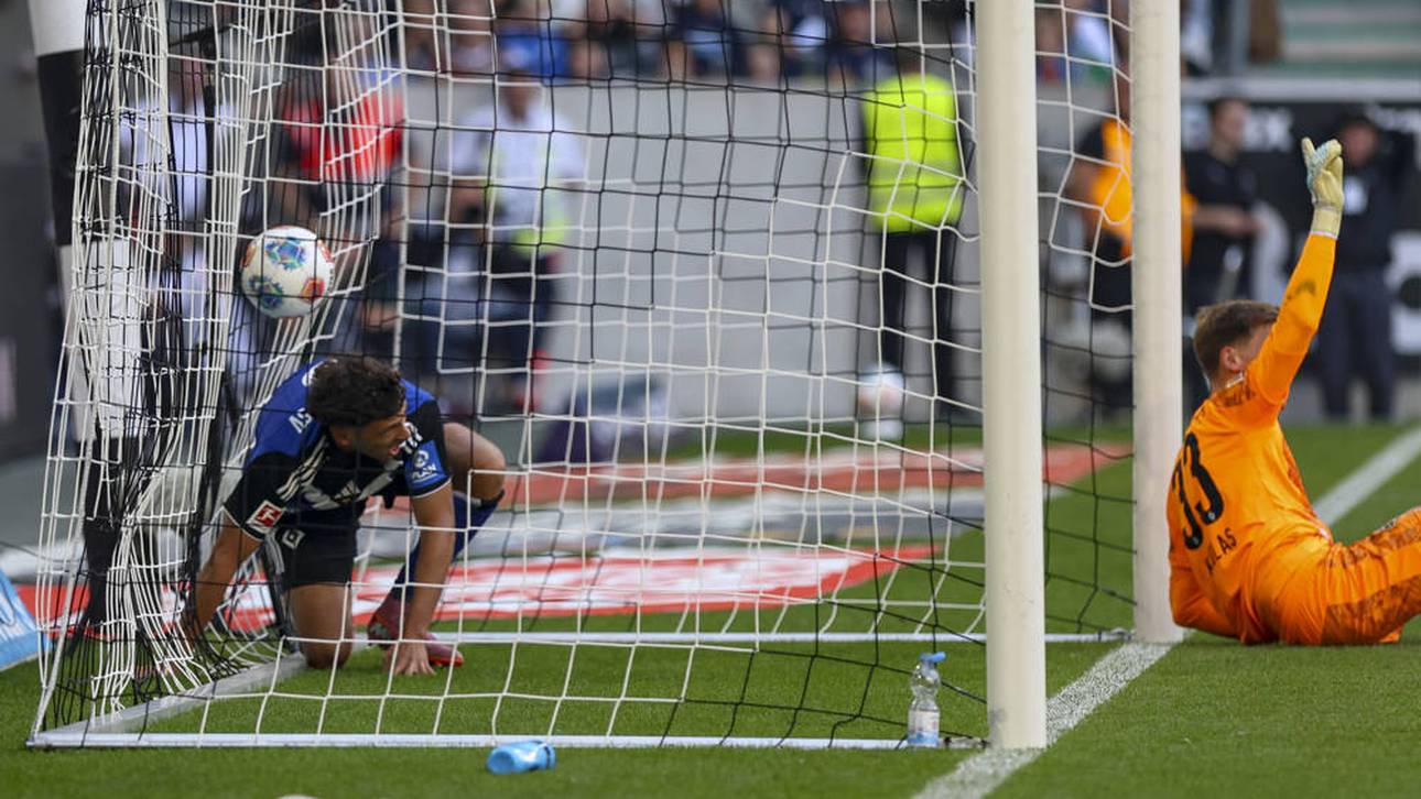Kuriose Szene verhindert HSV-Sieg
