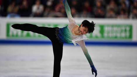 Japans Yuzuru Hanyu gewinnt Gold bei der Eiskunstlauf-WM