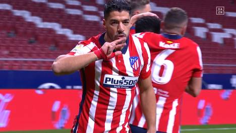 Dank eines Treffers von Ex-Barca-Star Luis Suárez bleibt Atletico Madrid an der Tabellenspitze in La Liga. Zudem haben die Rojiblancos noch zwei Partien in der Hinterhand.