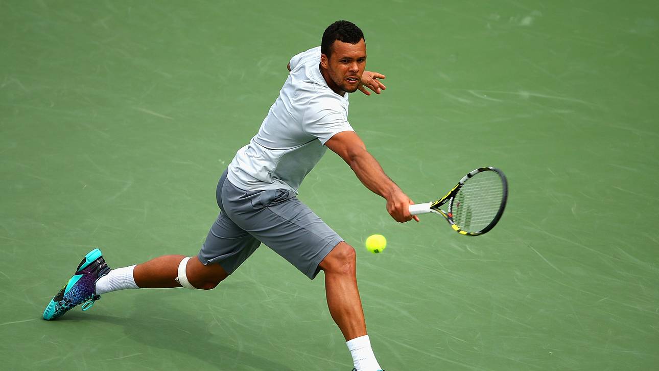 Tsonga sagt in Halle zu