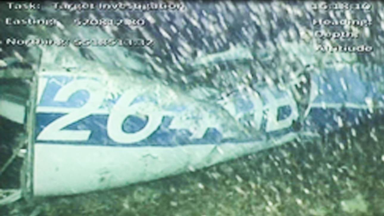 Das Wrack des Flugzeugs wurde am Grunde des Ärmelkanals entdeckt