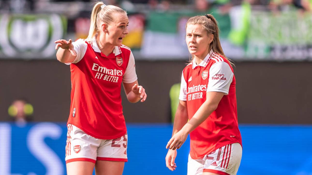 Schockmoment für Arsenal