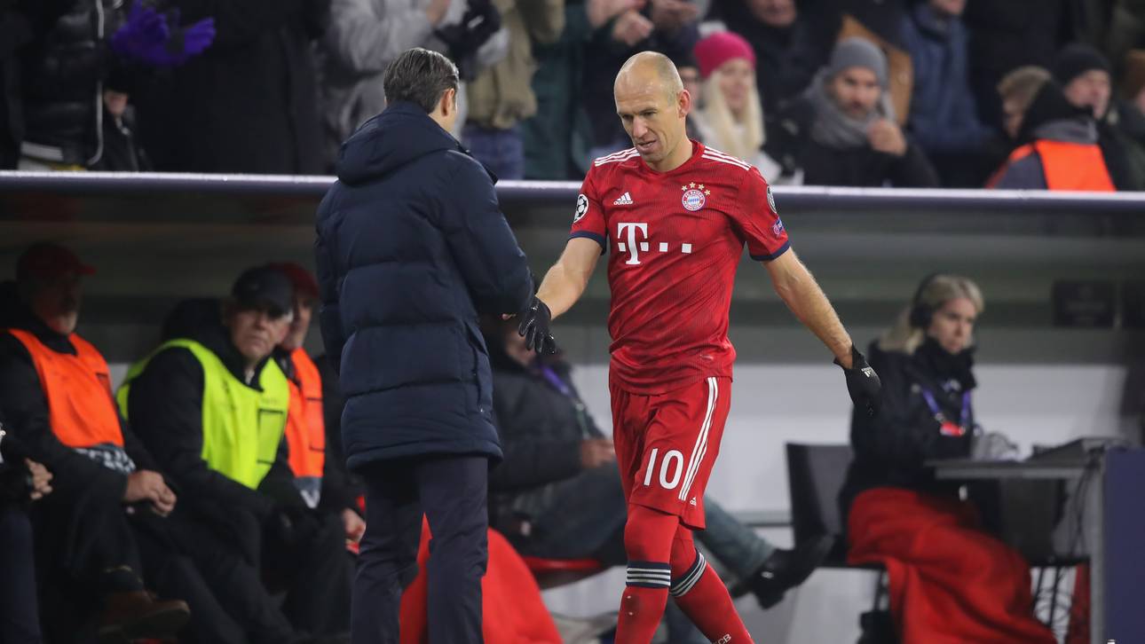 Kein Comeback: Rückschlag für Robben