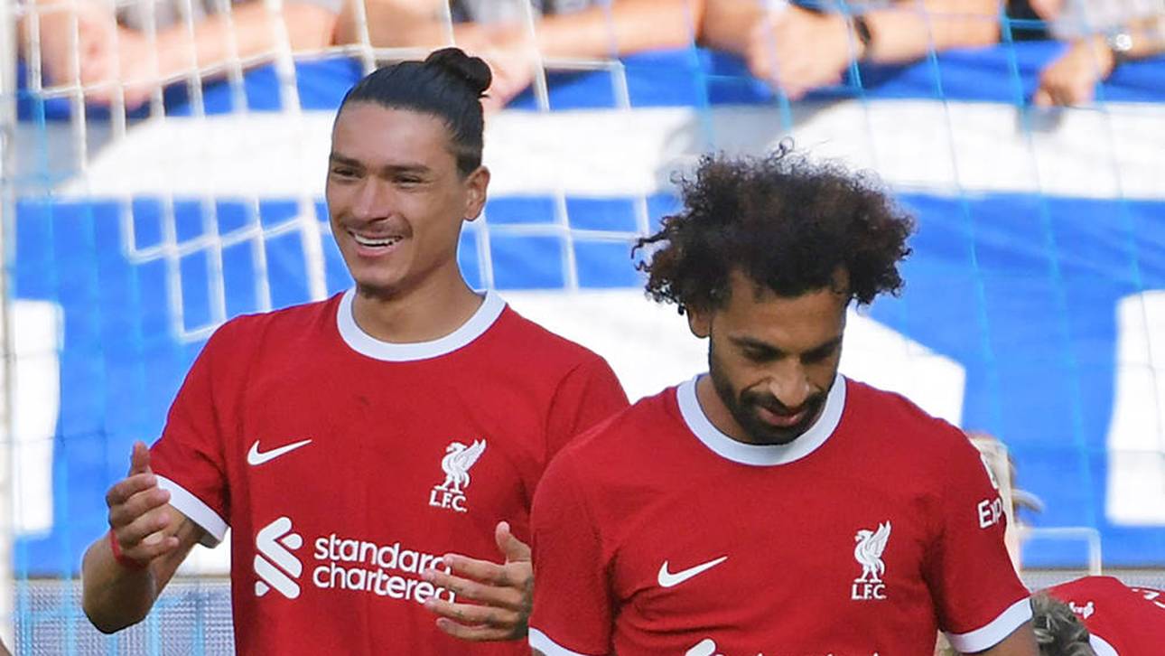 Darwin Nunez traf doppelt für Liverpool